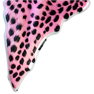 Pink Cheetah Print Style PNG 05232024