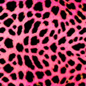 Pink Cheetah Print Style PNG 92