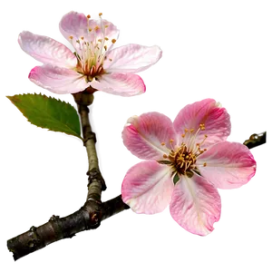 Pink Cherry Blossom Png 51 PNG image