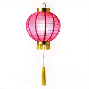 Pink Chinese Lantern PNG 70