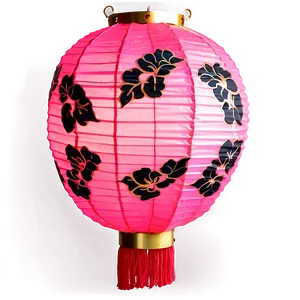 Pink Chinese Lantern PNG Iwn PNG