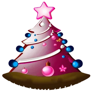Pink Christmas Tree A