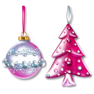 Pink Christmas Tree B