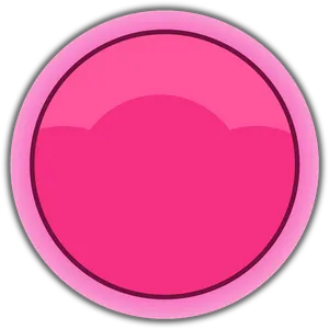 Pink Circle Graphic PNG