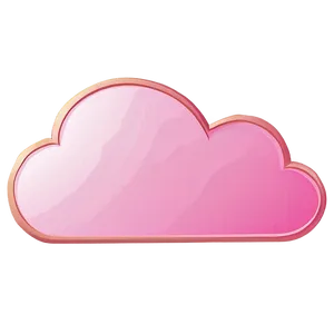Pink Cloud Cartoon Style PNG Rol77 PNG