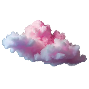 Pink Cloud Ethereal Scene Png 06252024 PNG image