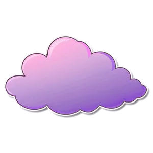 Pink Cloud In Lavender Sky Png 06252024 PNG image