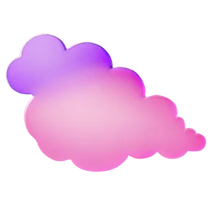 Pink Cloud In Lavender Sky PNG Hga PNG