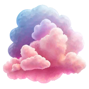 Pink Cloud In Twilight PNG Esp PNG