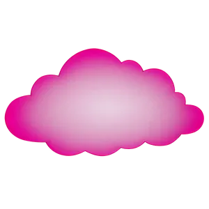 Pink Cloud Layered Art PNG Suv48 PNG