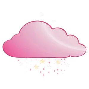 Pink Cloud Magical Theme Png 06252024 PNG image