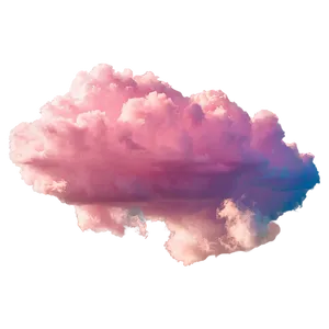Pink Cloud Over Ocean PNG 14 PNG