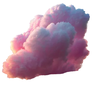 Pink Cloud Sunset Png 06252024 PNG image