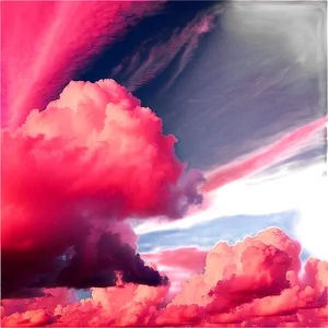 Pink Clouds Evening Sky Png 06252024 PNG image