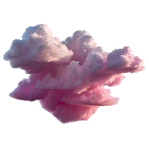 Pink Clouds Over Ocean Png Eoi47 PNG image