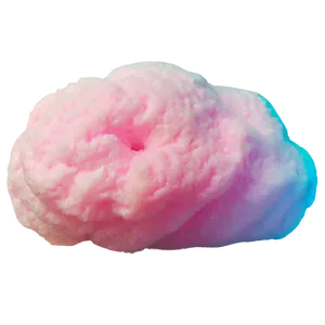 Pink Cotton Candy Cloud PNG 39