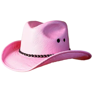 Pink Cowboy Hat Transparent PNG 05262024