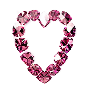 Pink Diamond Heart Allure PNG 06282024