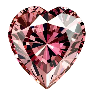 Pink Diamond Heart Allure PNG Hku PNG