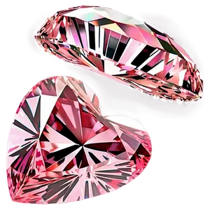 Pink Diamond Heart Majesty PNG 57