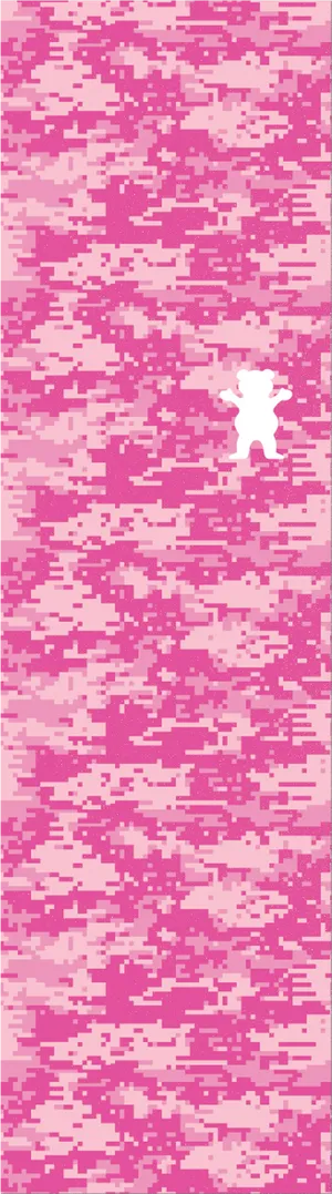 Pink Digital Camouflage Pattern PNG image