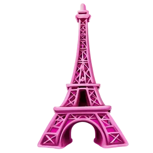 Pink Eiffel Tower PNG Wiy PNG