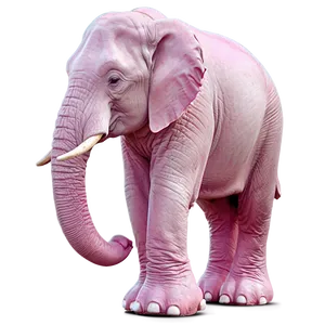 Pink Elephant And Friends Png 31 PNG image