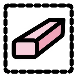 Pink Eraser Icon PNG