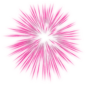 Pink_ Firework_ Bloom_ Illustration PNG image