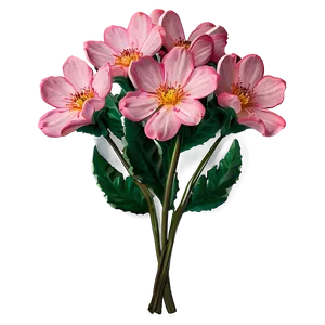 Pink Floral Bouquet PNG Uej63