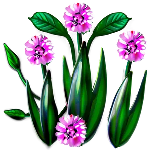 Pink Flowers PNG 21