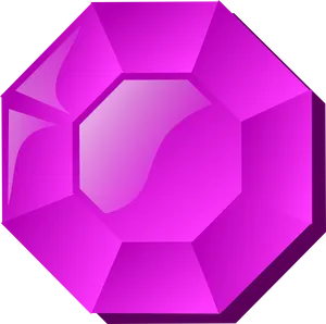 Pink Gemstone Graphic PNG image