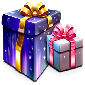 Pink Gift Box PNG Brl PNG
