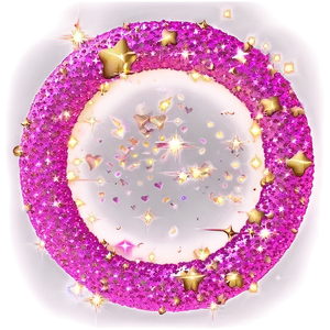 Pink Glitter Background PNG 17