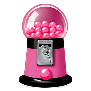 Pink Gumball Machine Png 25 PNG image