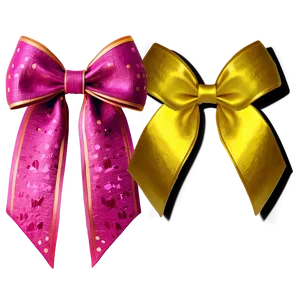 Pink Hair Bow Png Esr PNG image
