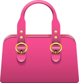 Pink Handbag Graphic PNG image