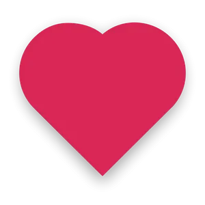 Pink Heart Black Background