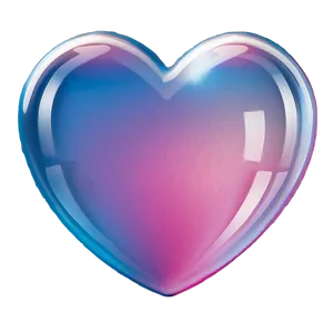 Pink Heart Bubble Emoji PNG 87