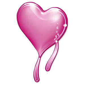 Pink Heart Bubble Emoji PNG Kfi36 PNG