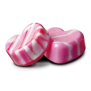 Pink Heart Candy PNG Lnd