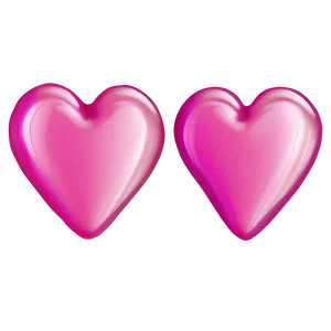 Pink Heart Emoji Decoration PNG Vsi22 PNG