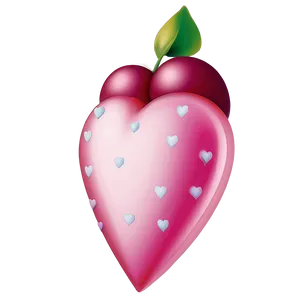 Pink Heart Emoji PNG 05232024