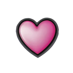 Pink Heart Emoji PNG 26