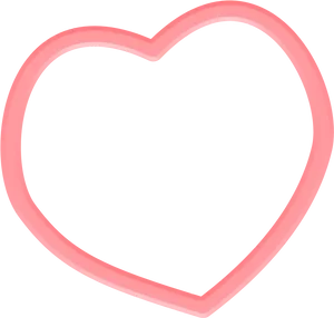 Pink Heart Frame Graphic PNG image