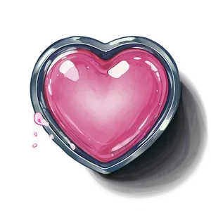 Pink Heart In A Jar PNG Wrx45 PNG