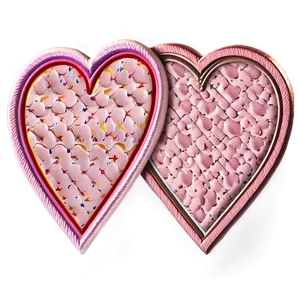 Pink Heart Patch PNG 05232024 PNG