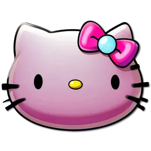Pink Hello Kitty Icon PNG 04292024