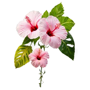 Pink Hibiscus Png Ihy46 PNG image