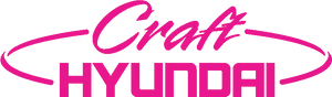 Pink Hyundai Logo Variant PNG image
